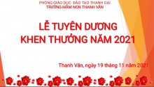 Lễ tuyên dương khen thưởng năm học 2020-2021
